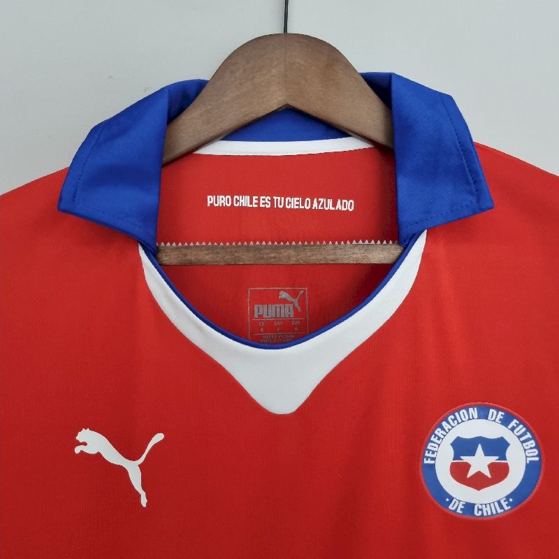 464cda35e1d5f2015897cae9103ad45f.jpg Retro Chile 2014 Home Jersey - Image 4