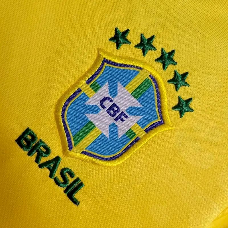 48af91d8.jpg Kids Brazil 2022 World Cup Home Kit - Image 3
