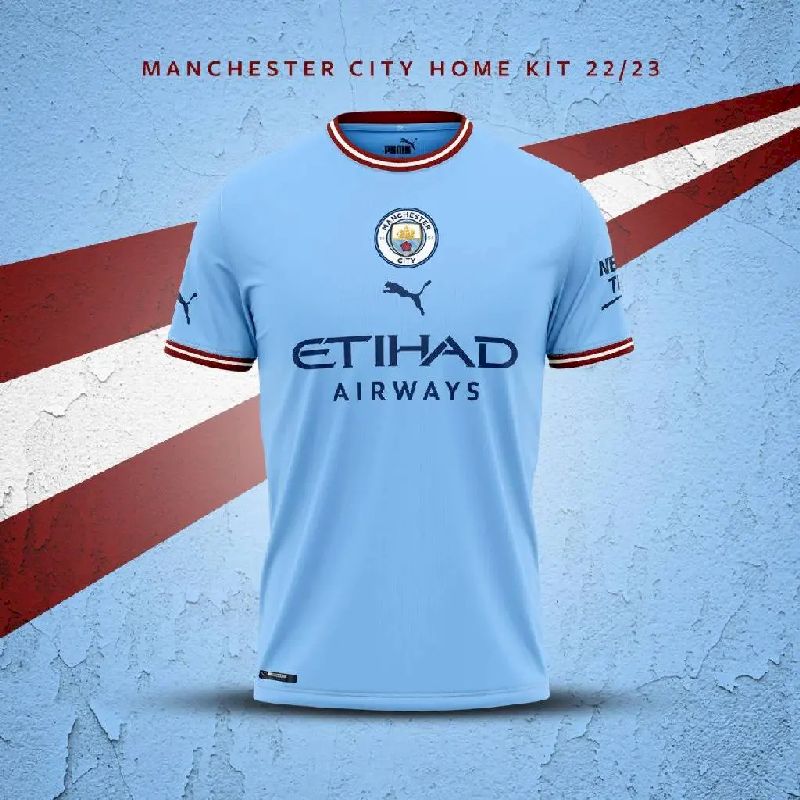 Mens Manchester City 2022/23 Home Jersey
