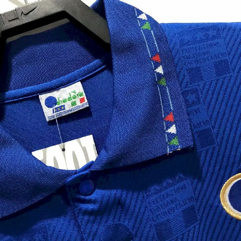 5393b5a99a2d737c.jpg Retro Italy 1994 Home Jersey - Image 3