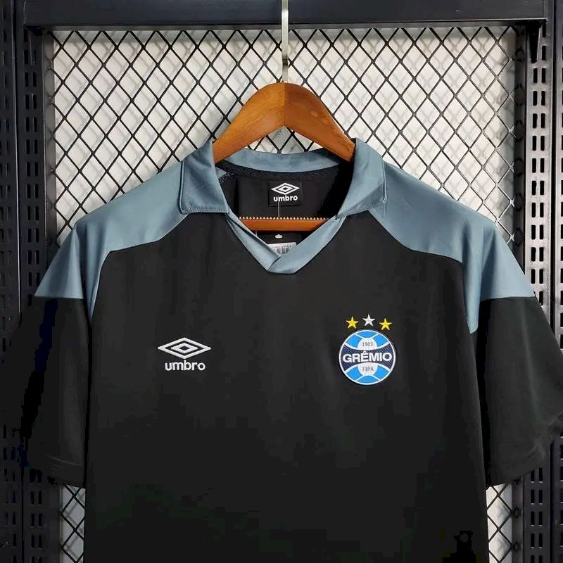 62a8304a1ad97f385d1f5d008e36e418b.jpg Mens Grêmio 2023/24 Pre-Match Jersey Black - Image 7