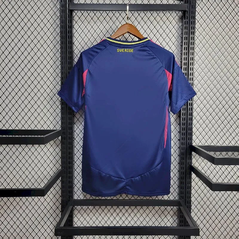 66015c191cb6a6ea90276730c0942e2e.webp Mens Sweden 2024/25 Euro Away Jersey - Image 3