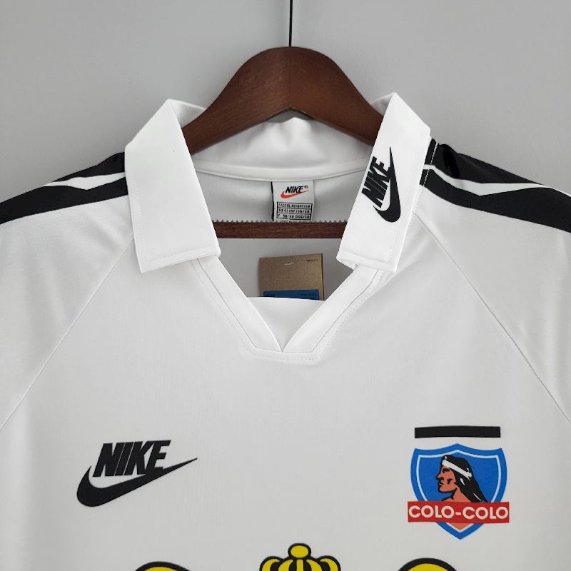 75059113e16e137d91c6916bc6ef9e90.jpg Retro Colo Colo 1995 Home Long Sleeve Jersey - Image 4