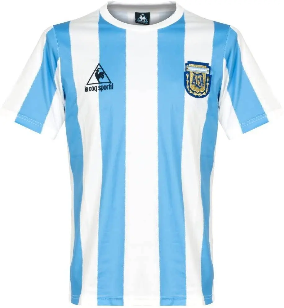 Argentina-1986-Maradona-Home-Retro-Jersey-36570.webp Retro Argentina 1986 Maradona Home Jersey - Image 3