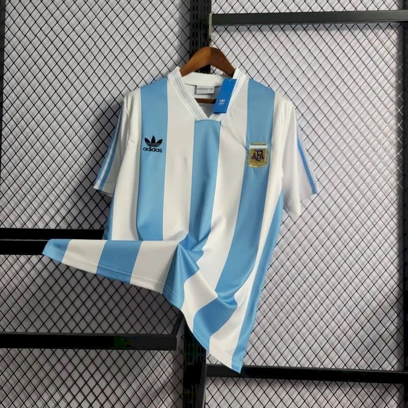 Argentina-1993-Home-Retro-Jersey-49874.jpg Retro Argentina 1993 Home Jersey - Image 8