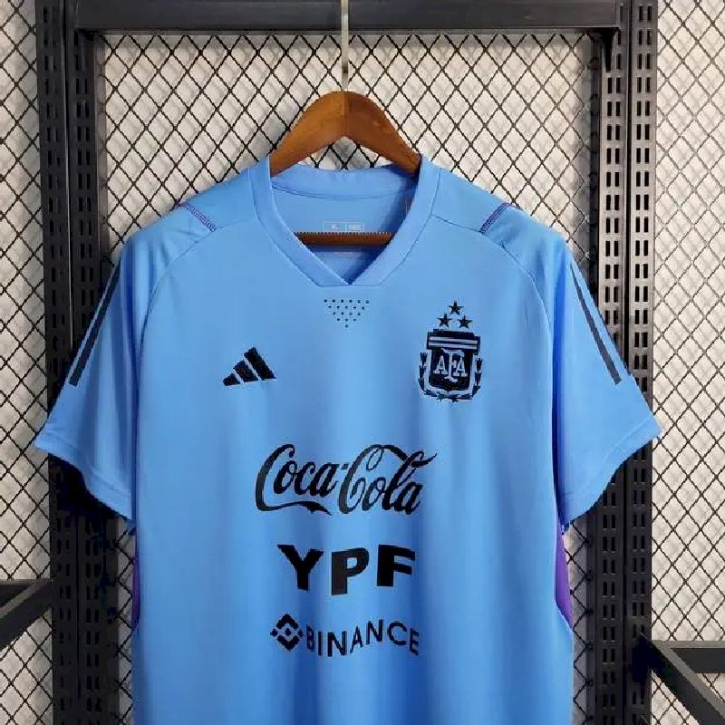 Argentine-202324-Training-Suit-57247.jpg Mens Argentina 2023/24 Pre-Match Jersey - Image 3