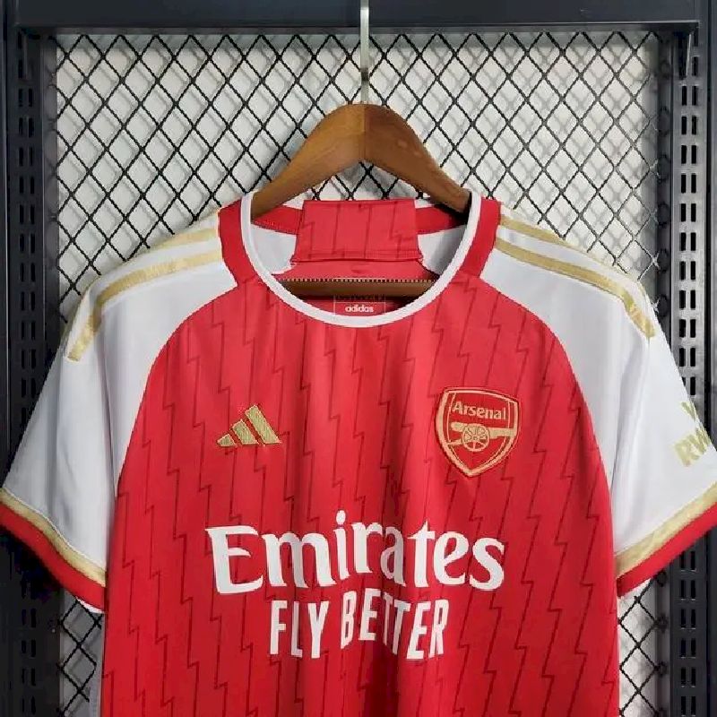 Arsenal-202324-co-branded-jersey-56680.jpg Mens Arsenal 2023/24 Home Jersey - Image 3