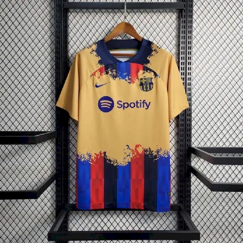 Barcelona-202324-Pre-Match-Jersey-54386.jpg Mens Barcelona 2023/24 Pre-Match Jersey - Image 1