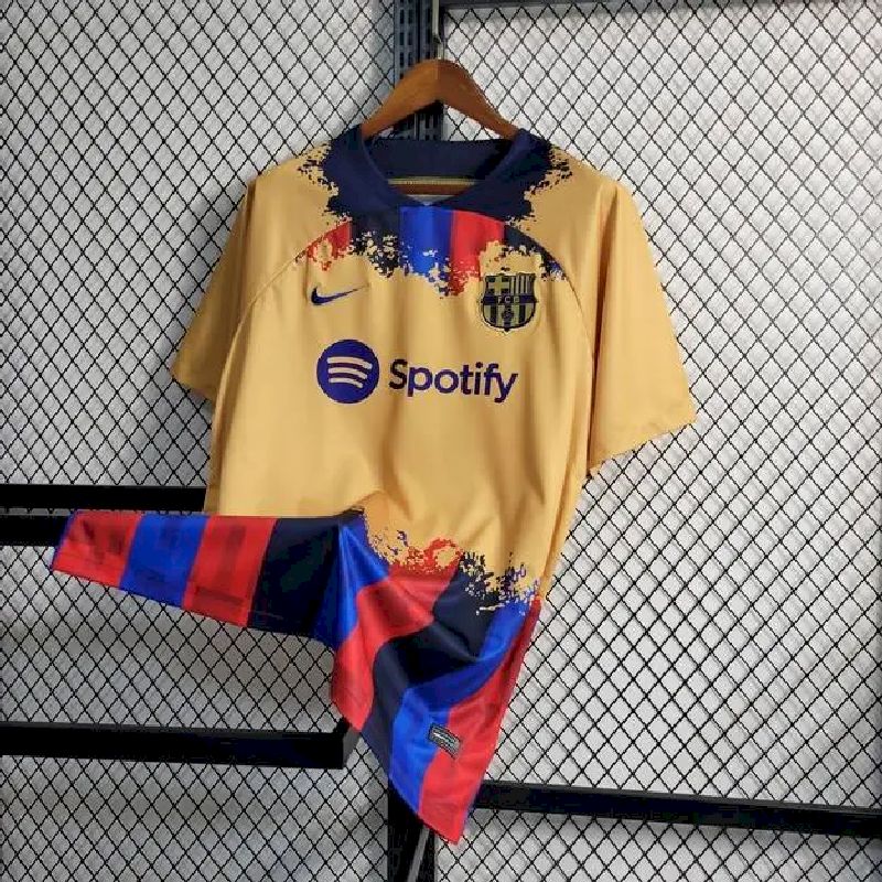 Barcelona-202324-Pre-Match-Jersey-54387.jpg Mens Barcelona 2023/24 Pre-Match Jersey - Image 2