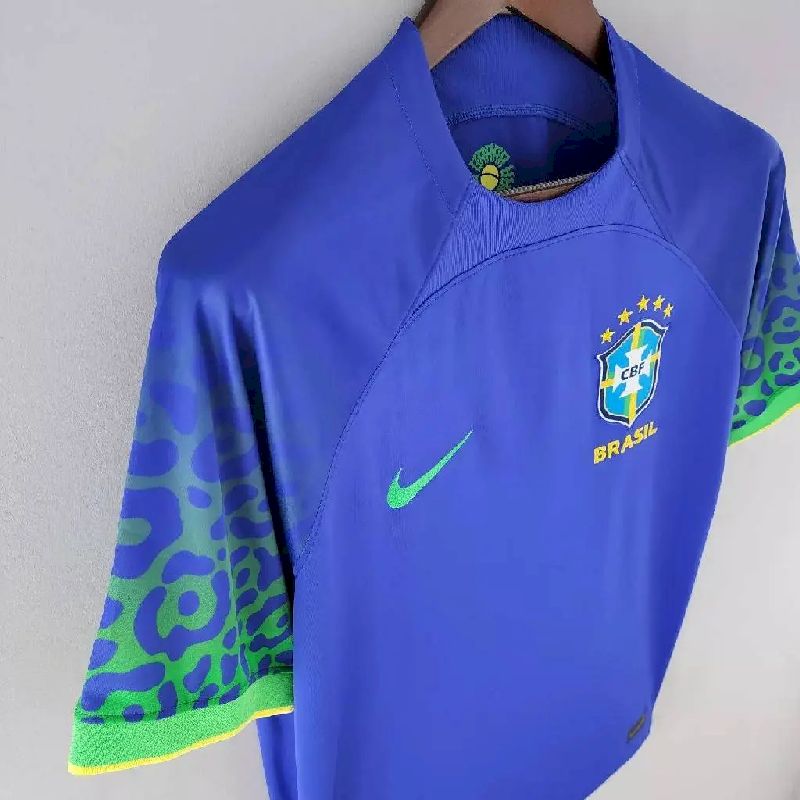 Brazil-2022-World-Cup-Away-Jersey-46106.jpg Mens Brazil 2022/23 World Cup Away Jersey - Image 7