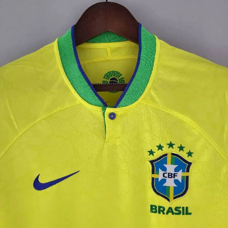 Brazil-2022-World-Cup-Home-Jersey-46095.jpg Mens Brazil 2022/23 World Cup Home Jersey - Image 5