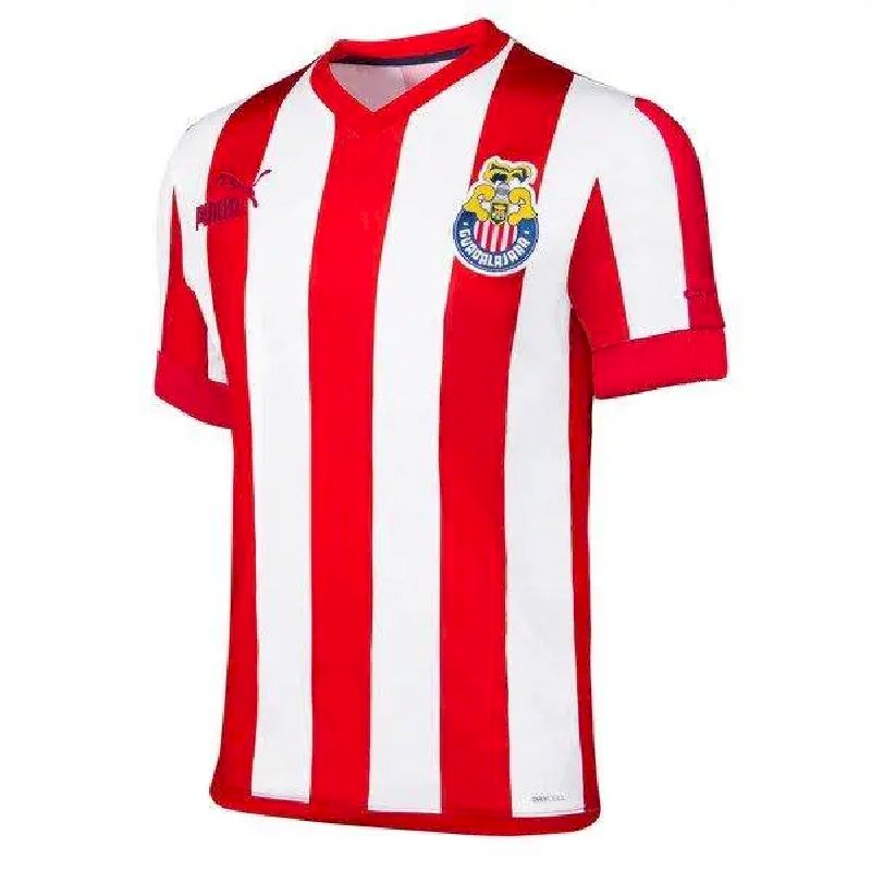 Chivas-Puma-Youth-115th-Anniversary-Replica-Jersey-RedWhite-45697.jpg Mens Chivas Puma Youth 115th Anniversary Replica Jersey - Red/white - Image 2