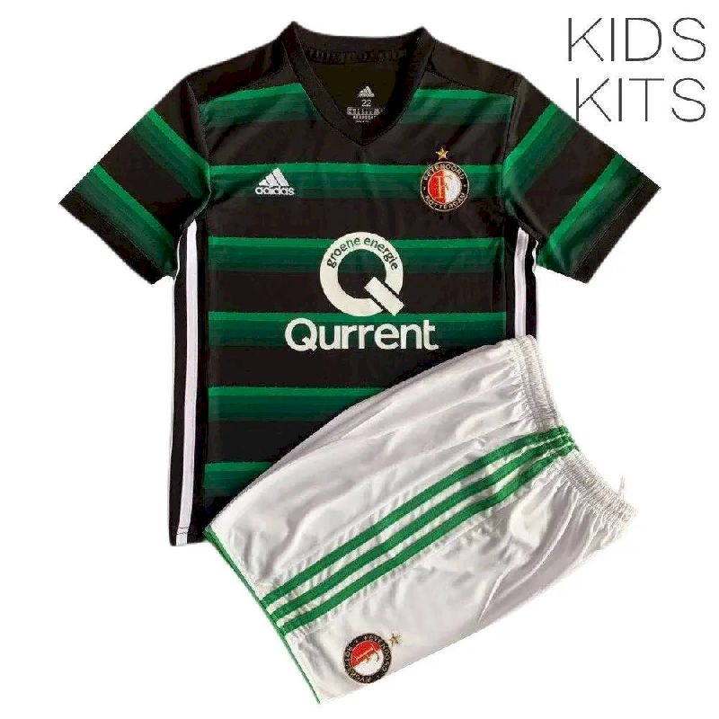 Feyenoord-201718-Away-Kids-Jersey-And-Shorts-Kit-41438.jpg Kids Feyenoord 2017/18 Away Kit - Image 3