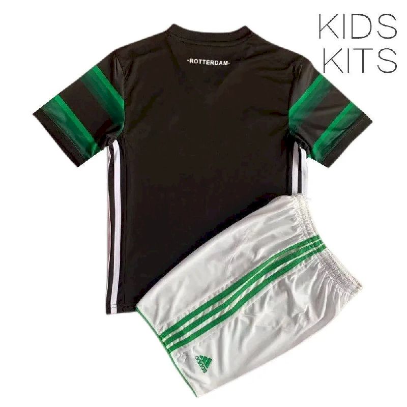 Feyenoord-201718-Away-Kids-Jersey-And-Shorts-Kit.jpg Kids Feyenoord 2017/18 Away Kit - Image 4
