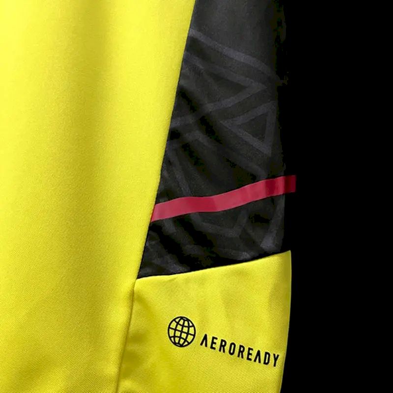 Flamengo-2022-Training-Jersey-Yellow-45068.jpg Mens Flamengo 2022/23 Jersey Yellow - Image 3