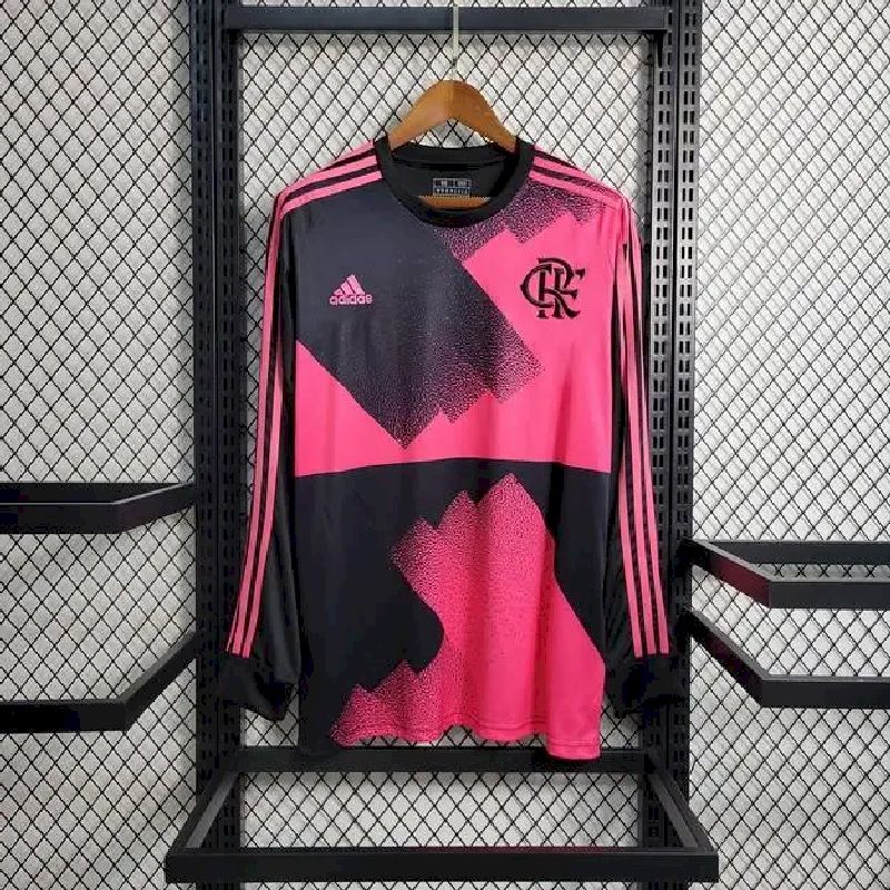 Mens Flamengo 2023/24 Long Sleeve Jersey