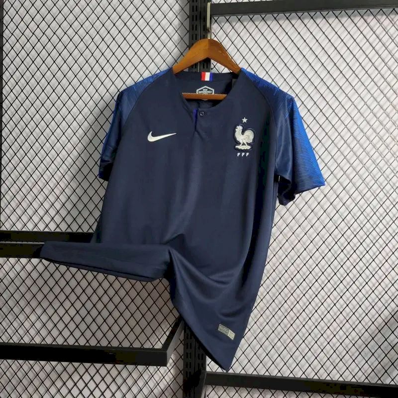 France-1819-Home-Retro-Jersey-49908.jpg Retro France 2018/19 Home Jersey - Image 8