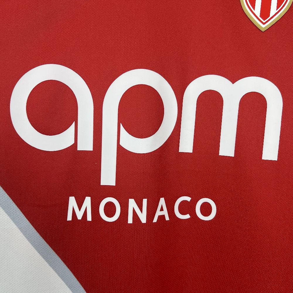IMG_36871.jpg Mens AS Monaco 2025/26 Home Jersey - Image 7