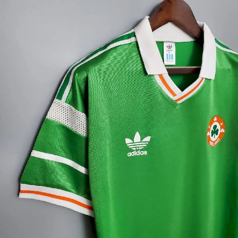 Ireland-1988-home-Retro-Jersey-51486.jpg Retro Ireland 1988 Home Jersey - Image 3