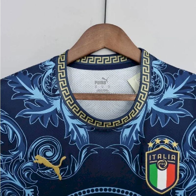 Italy-2022-Concept-Jersey-37086.jpg Mens Italy 2022/23 Versace Co-Branded Edition Jersey - Image 3