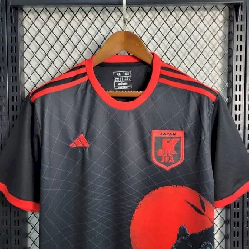 Japan-202324-Black-Leopard-Head-Special-Edition-Jersey-57276.jpg Mens Japan 2023/24 Black Leopard Head Special Edition Jersey - Image 3
