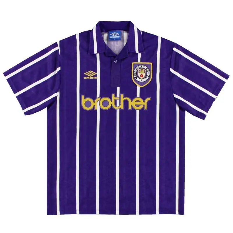 Retro Manchester City 1993/1994 Away Jersey