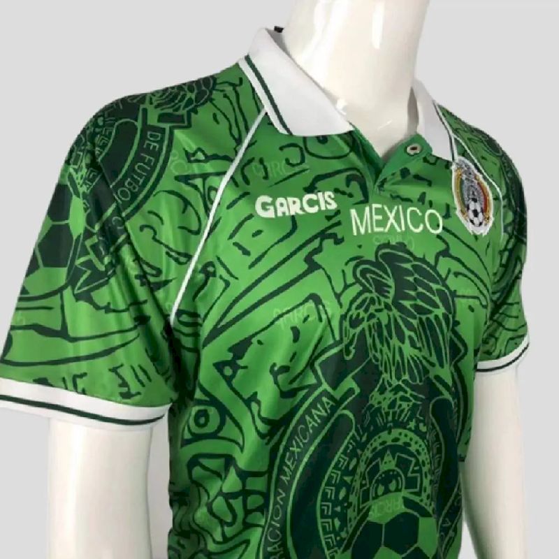 Mexico-19992000-Home-Retro-Jersey-43836.jpg Retro Mexico 1999/2000 Home Jersey - Image 3