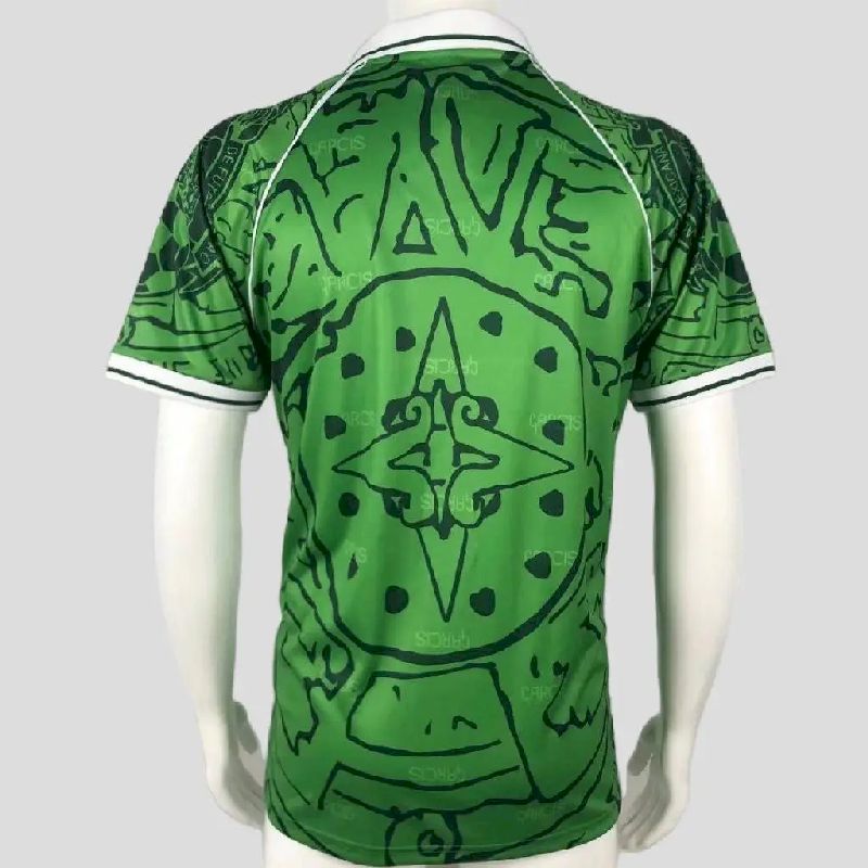 Mexico-19992000-Home-Retro-Jersey-43837.jpg Retro Mexico 1999/2000 Home Jersey - Image 4