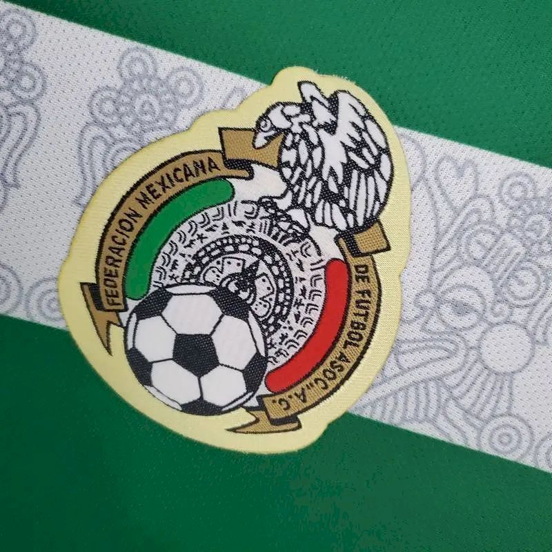 Mexico-2006-Home-Retro-Jersey-50308.jpg Retro Mexico 2006 Home Jersey - Image 3