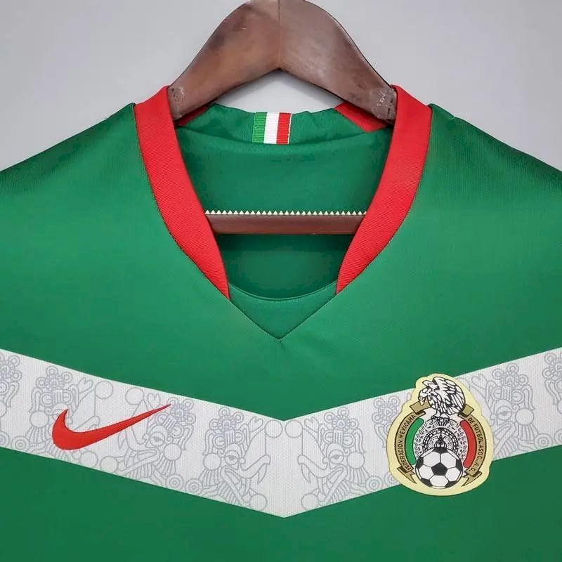 Mexico-2006-Home-Retro-Jersey-50309.jpg Retro Mexico 2006 Home Jersey - Image 4
