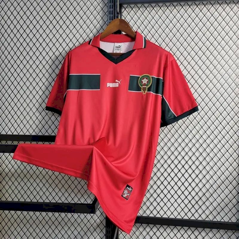 Morocco-1998-Home-Retro-Jersey-59361.jpg Retro Morocco 1998 Third Jersey - Image 3