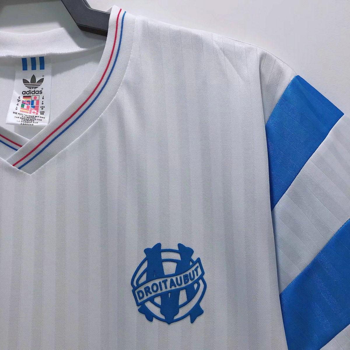 Olympique-Marseille-19901991-Home-Retro-Jersey-34655.jpeg Retro Olympique Marseille 1990/1991 Home Jersey - Image 5