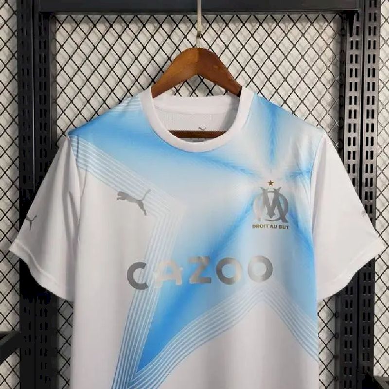Olympique-Marseille-202324-30th-Anniversary-Edition-Jersey.jpg Mens Olympique Marseille 2023/24 30th Anniversary Edition Jersey - Image 3