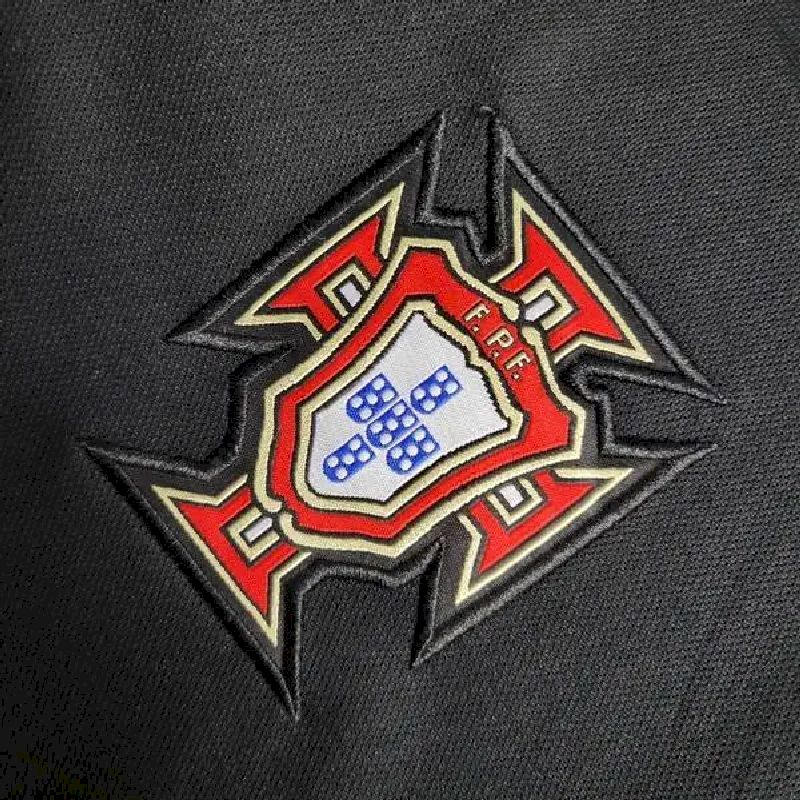 PORTUGAL-2023-24-BLACK-POLO-53708.jpg Mens Portugal 2023/24 Black Polo - Image 6
