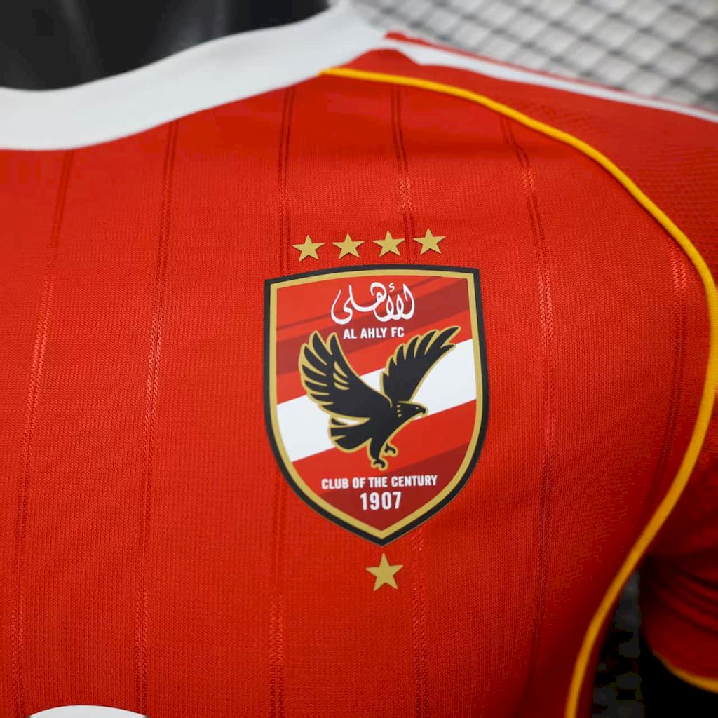 Player-Al-Ahly-Egypt-Away-20252026-new-season-Football-Jersey-Sports-shirt-9-1.jpg Mens El Ahly 2025/26 Home Authentic Jersey - Image 3