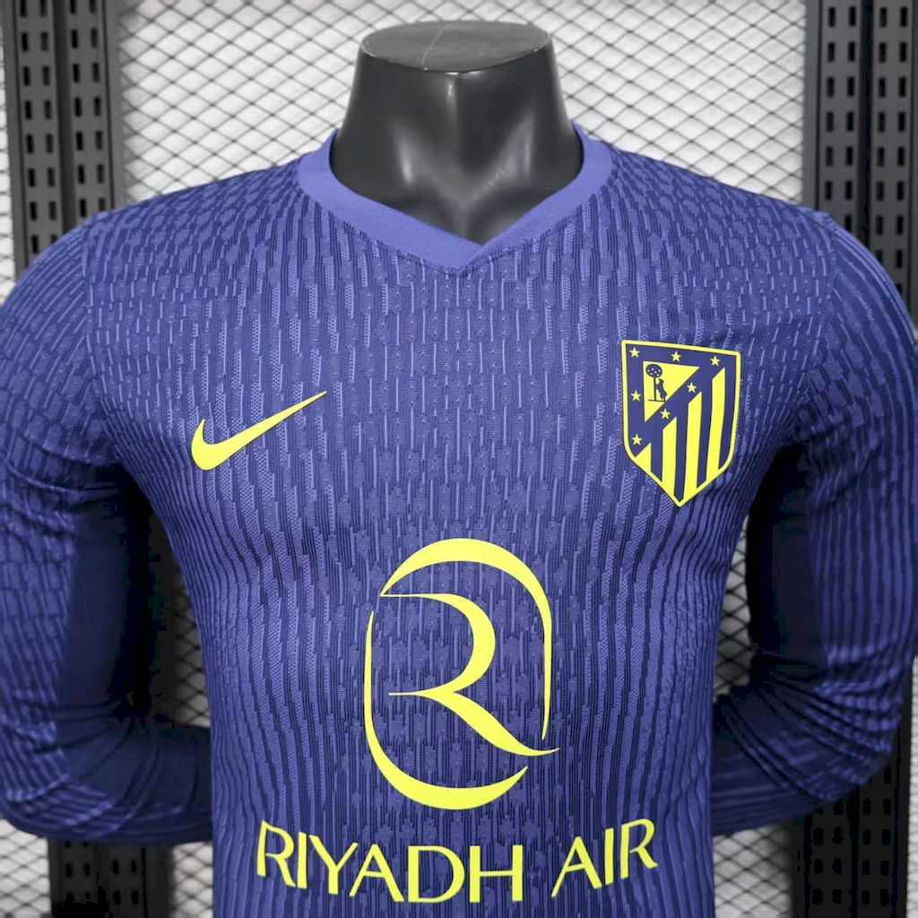 Player-Atletico-Madrid-Away-Long-Sleeve-20252026-New-Season-Football-Jersey-Sports-Shirt-10.jpg Mens Atletico Madrid 2025/26 Third Long Sleeve Authentic Jersey - Image 10