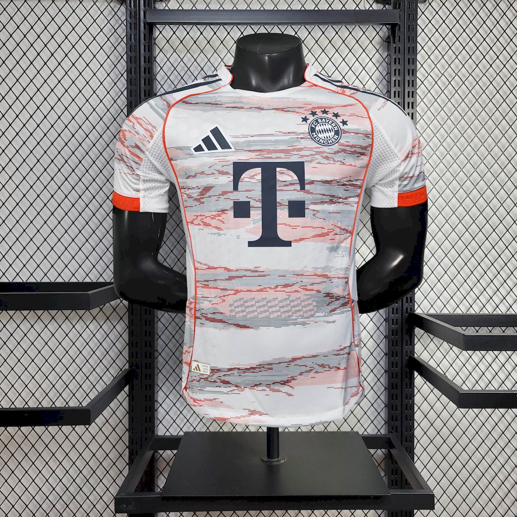 Player-Bayern-Munich-Away-20252026-New-Season-Football-Jersey-Sports-Shirt.jpg Mens Bayern Munich 2025/26 Away Authentic Jersey - Image 1