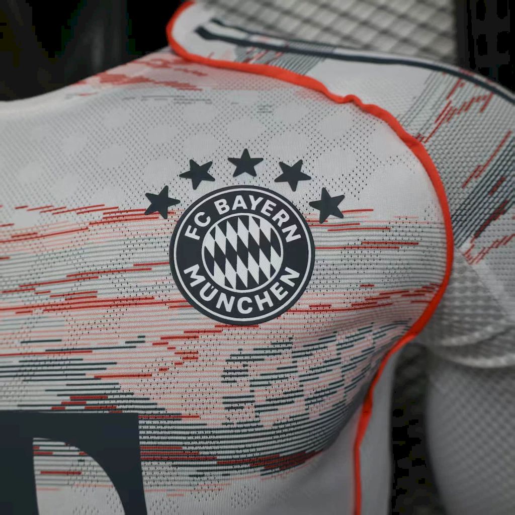 Player-Bayern-Munich-Away-Long-Sleeve-20252026-New-Season-Football-Jersey-Sports-Shirt-9.jpg Mens Bayern Munich 2025/26 Away Long Sleeve Authentic Jersey - Image 3