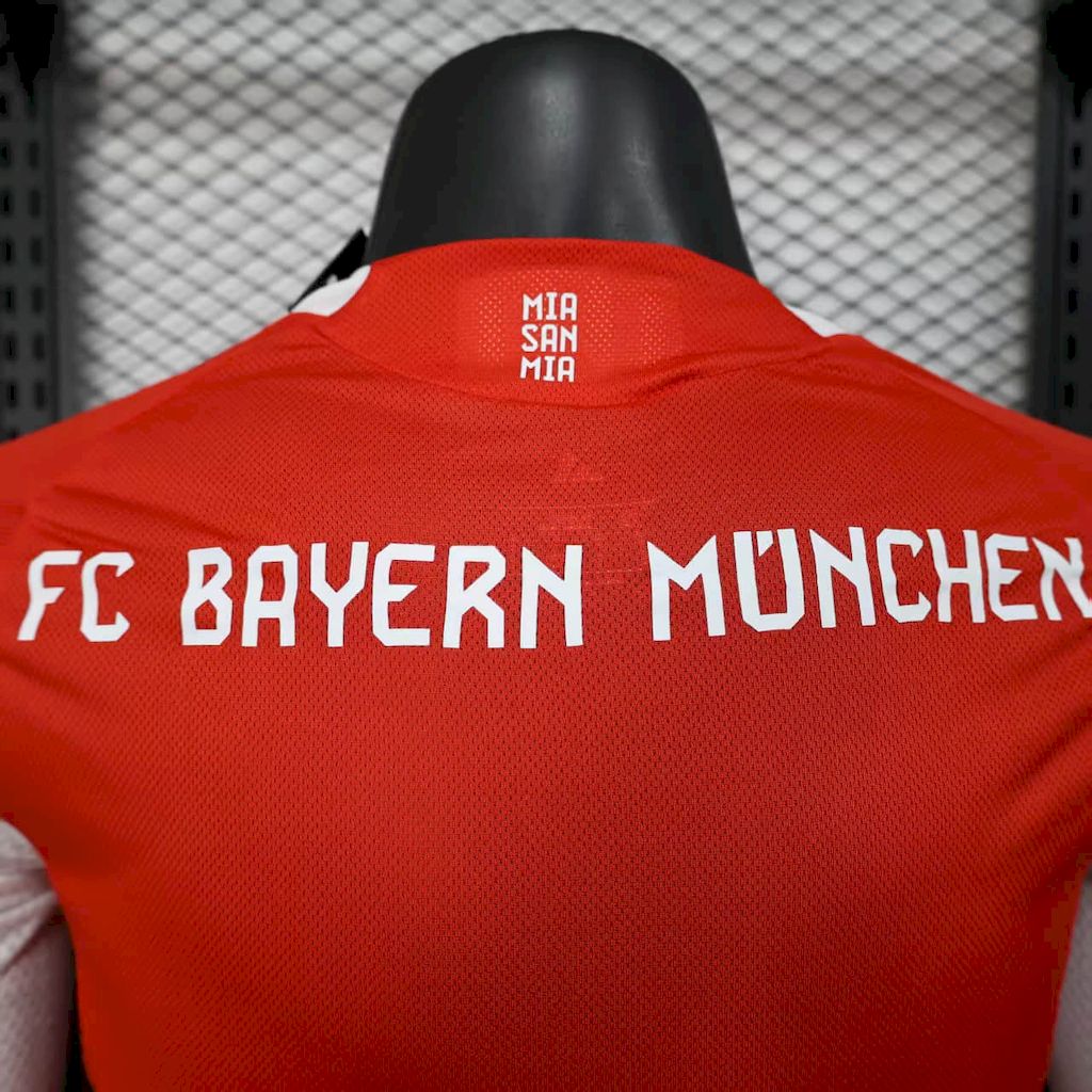 Player-Bayern-Munich-home-Long-Sleeve-20252026-New-Season-Football-Jersey-Sports-Shirt-2.jpg Mens Bayern Munich 2025/26 Home Long Sleeve Authentic Jersey - Image 9