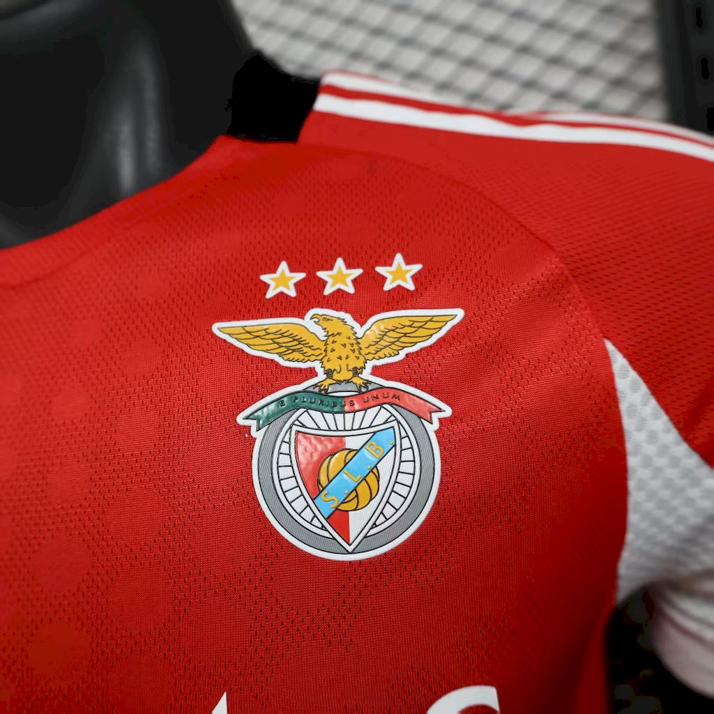 Player-Benfica-Home-20252026-New-Season-Football-Jersey-Sports-Shirt-9.jpg Mens Benfica 2025/26 Home Authentic Jersey - Image 3