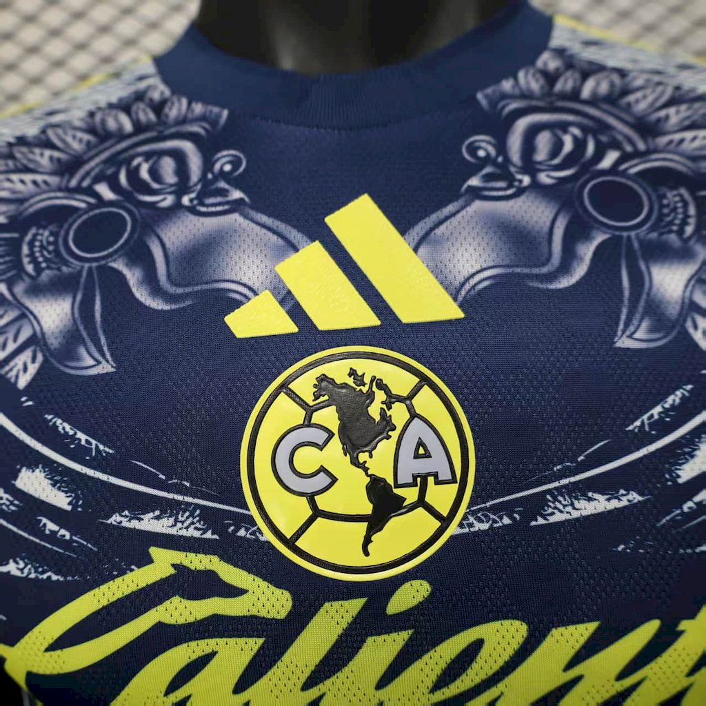 Player-Club-America-Away-20252026-New-Season-Football-Jersey-Sports-Shirt-7.jpg Mens Club America 2025/26 Away Authentic Jersey - Image 4