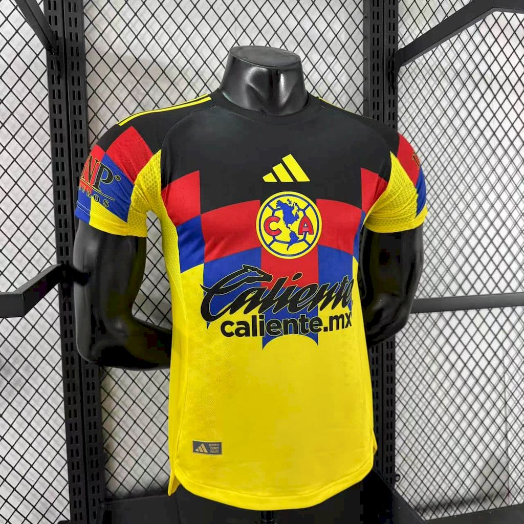 Player-Club-America-Home-20252026-New-Season-Football-Jersey-Sports-Shirt-4.jpg Mens Club America 2025/26 Home Authentic Jersey - Image 7