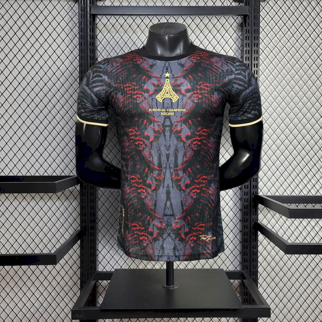 Mens Paris Saint-Germain 2025/26 Grey Authentic Jersey