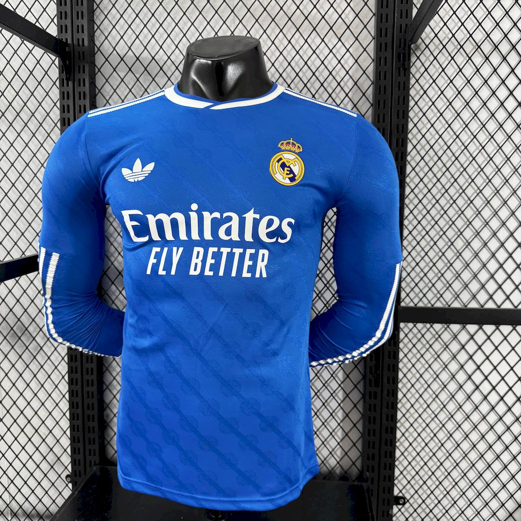 Player-Real-Madrid-2nd-away-long-sleeve-20252026-new-season-Football-Jersey-Sports-shirt-7.jpg Mens Real Madrid 2025/26 Third Long Sleeve Authentic Jersey - Image 5
