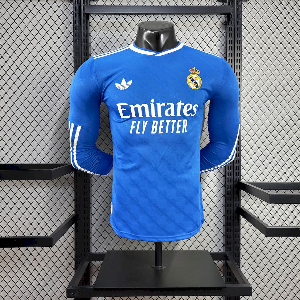 Player-Real-Madrid-2nd-away-long-sleeve-20252026-new-season-Football-Jersey-Sports-shirt.jpg Mens Real Madrid 2025/26 Third Long Sleeve Authentic Jersey - Image 1
