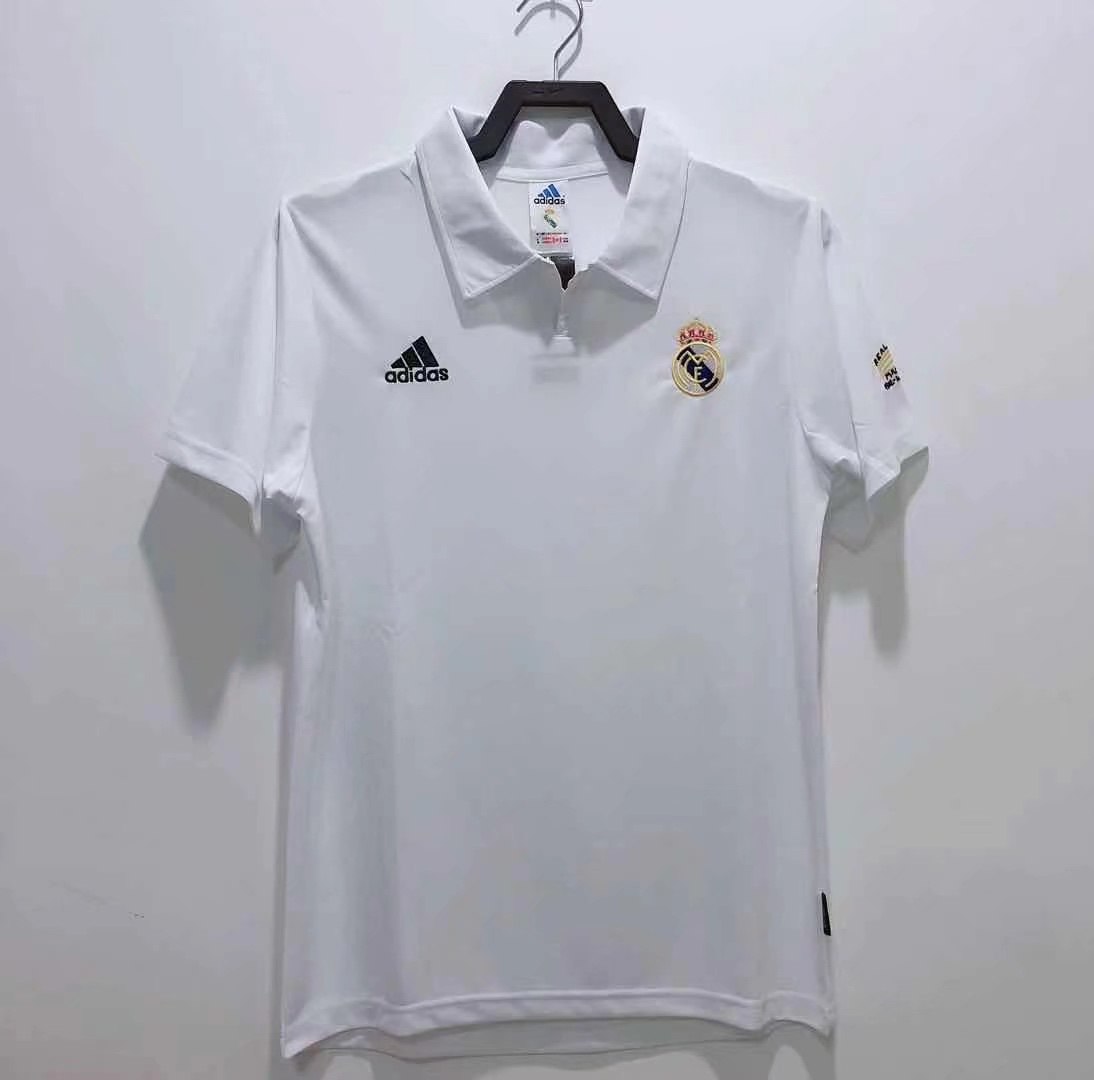 Retro Real Madrid 2002/03 Home Centenary Jersey