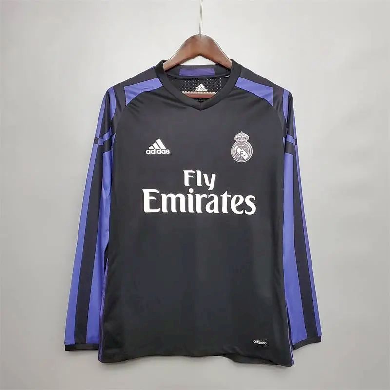 Real-Madrid-201516-Third-away-Long-sleeve-Retro-Jersey-51817.jpg Retro Real Madrid 2015/16 Third Long Sleeve Jersey - Image 1