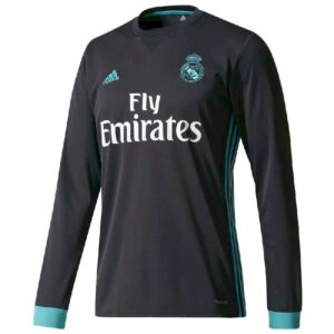 Retro Real Madrid 2017/18 Away Long Sleeve Jersey