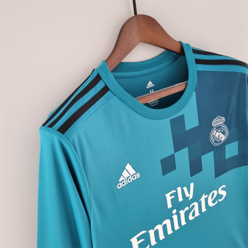 Real-Madrid-201718-Third-LS-Retro-Jersey-32307.jpeg Retro Real Madrid 2017/18 Third Long Sleeve Jersey - Image 3