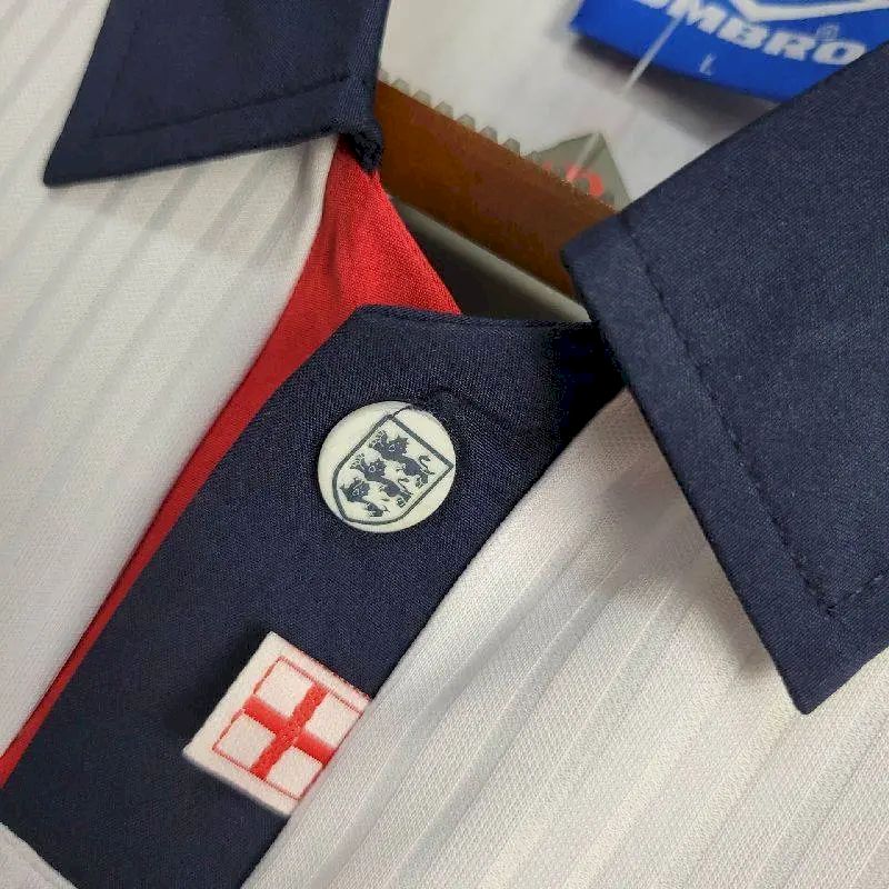 Retro-1998-England-home-Long-sleeve-6.jpg Retro England 1998 Home Long Jersey - Image 5